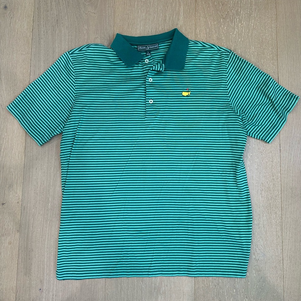 Masters Collection Golf polo green size Large